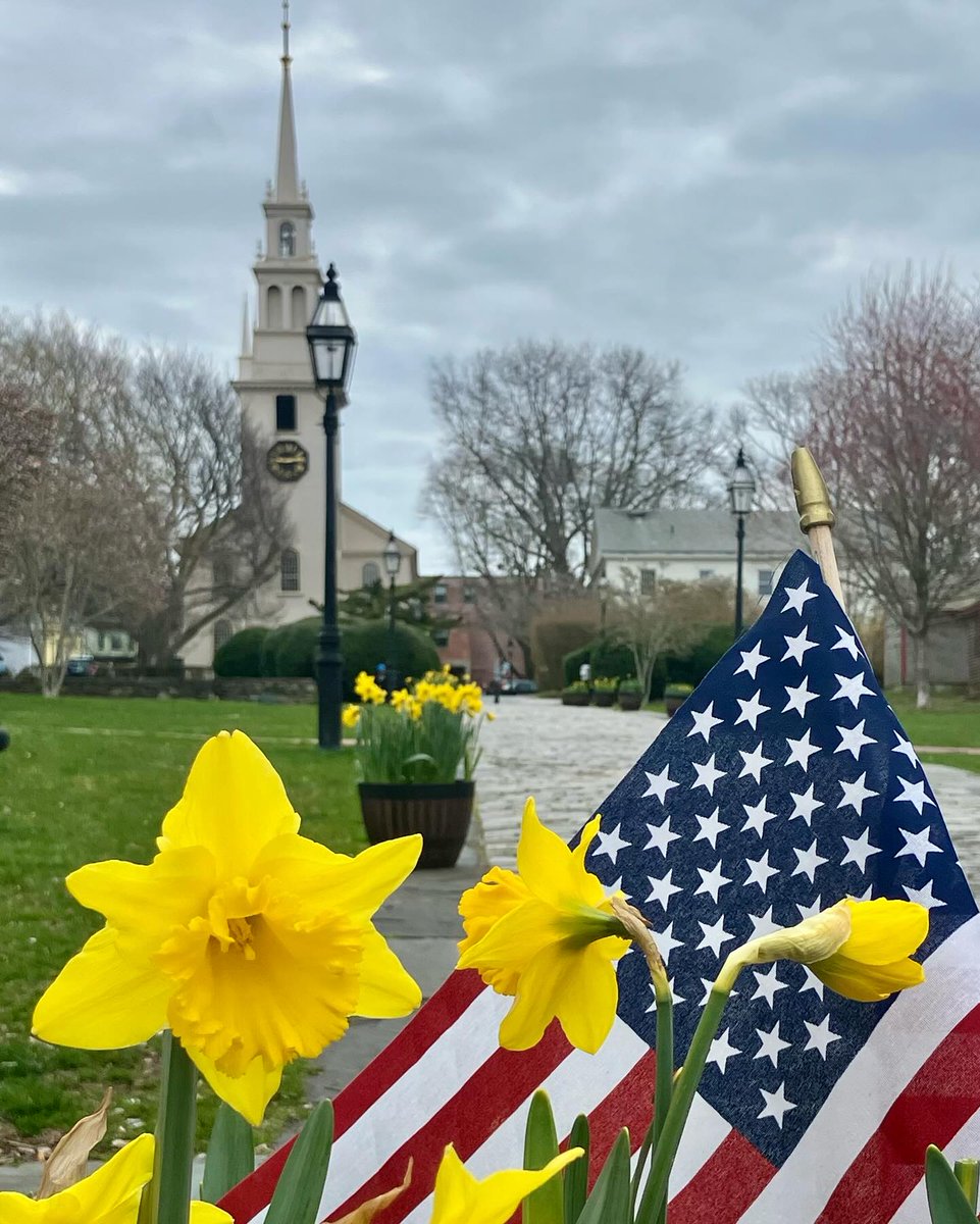 3/31/2024 

#NewportRI #RhodeIsland #DaffodilDays #Spring #TrinityChurch #QueenAnneSquare