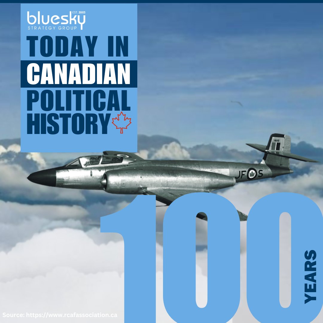 Congratulations @RCAF_ARC on a century of courage, excellence, and service to Canada. #TeamBluesky honours this historic milestone and salutes the men and women who have served and continue to serve with dedication and valour. 
#RCAF100