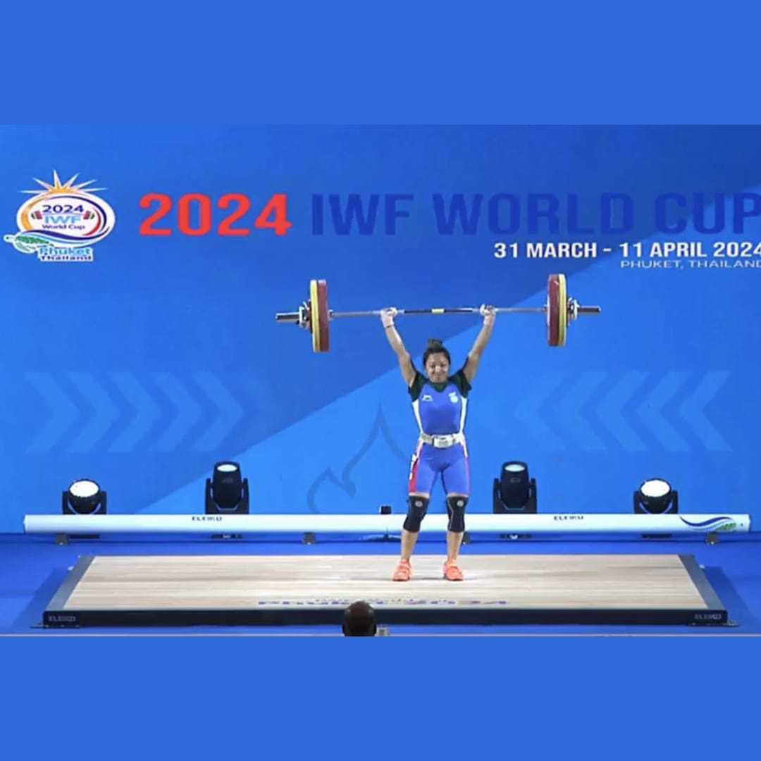 Congratulations, Mirabai Chanu, for an impressive comeback performance at the IWF World Cup following an injury hiatus. The lift of 184 kg (81kg + 103kg) truly highlighted your dedication and hard work. May you keep striving for excellence and achieve great success. Wishing you