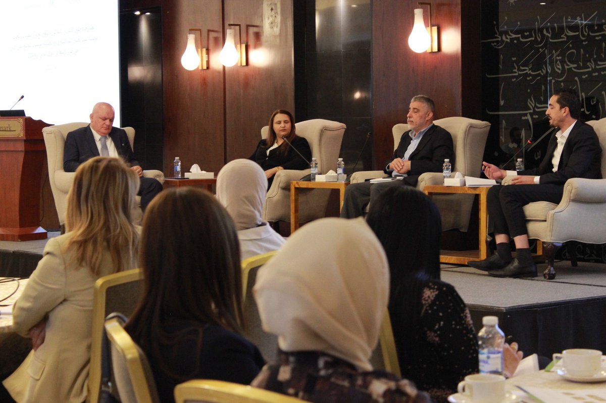 🇯🇴 MIDEQ Jordan @IRCKHF with @TamkeenOrg led policy discussions, on the rights of Egyptian #migrant workers in #Jordan. 📝 The panel convened ahead of a UPR submission, discussing issues like access to welfare for migrant workers. 🔗Learn more: buff.ly/4cBovNv