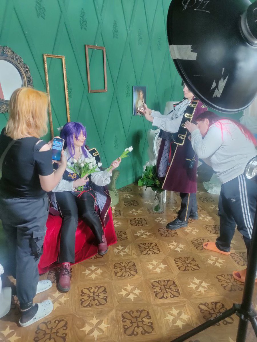 kurokiryuswife's tweet photo. 紅月//enst cos 

#あんスタ https://t.co/JQDaMgfLEH