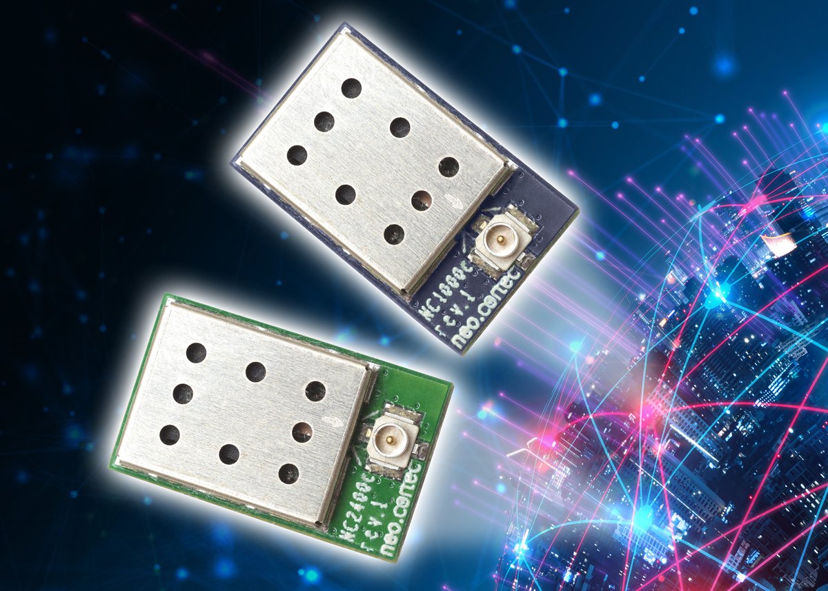 pbsimag's tweet image. Wireless network module specialist NeoCortec has signed a new global distribution agreement with DigiKey. Pat Sagsveen, DigiKey:  “NeoCortec’s unique and very interesting NeoMesh product portfolio is filling a gap in our linecard.&quot; 👉 lnkd.in/eik9n4pY
#WirelessNetworking