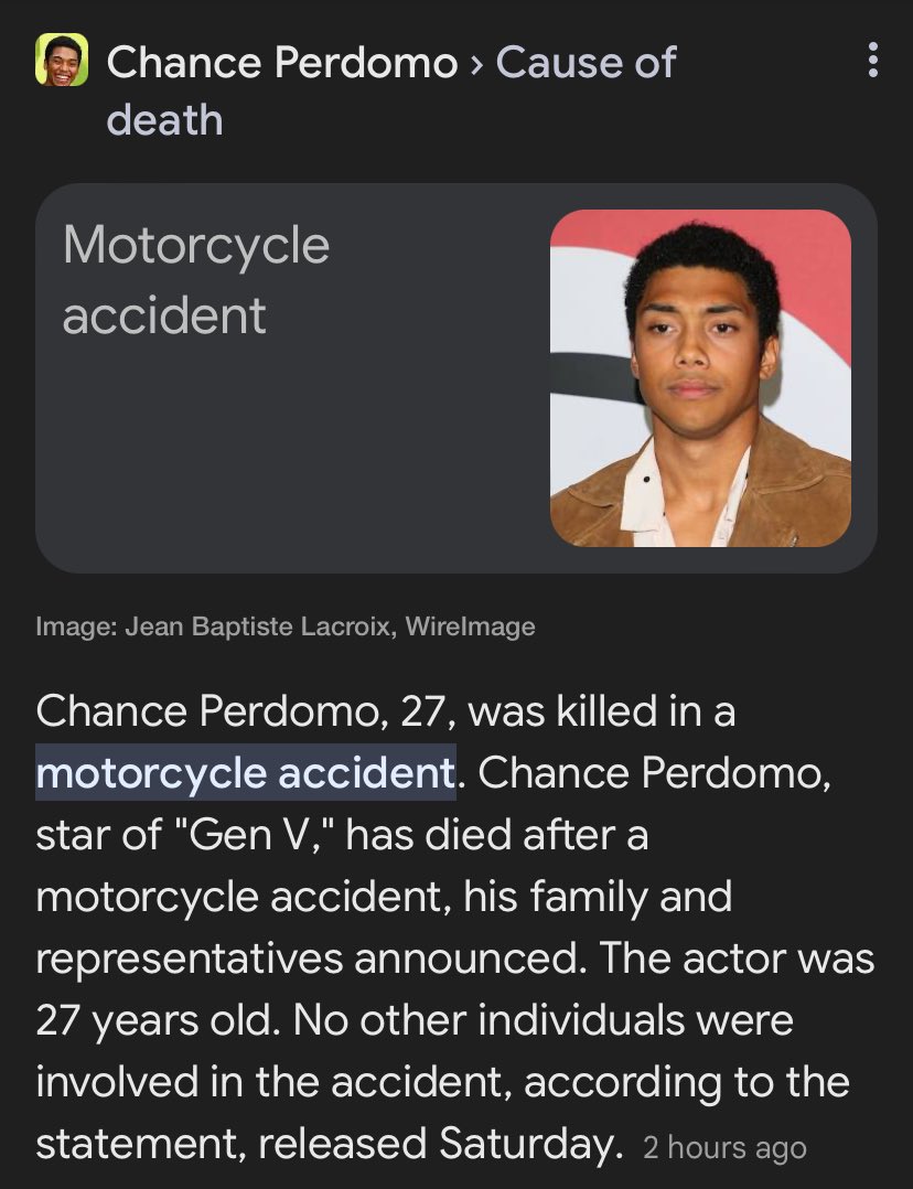TofuWtf's tweet photo. Good actor with a lot of potential for his future, may he rest in peace. https://t.co/0Gz2IPBOKK