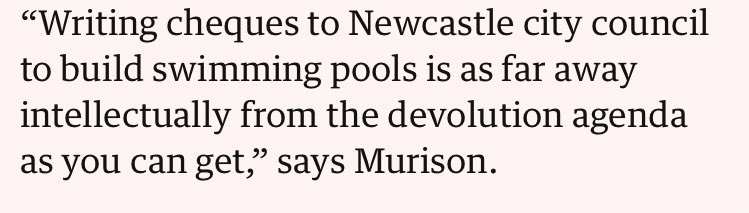 On almost every metric levelling up is failing. Partly because the way it was designed was never going to work. theguardian.com/uk-news/2024/a…