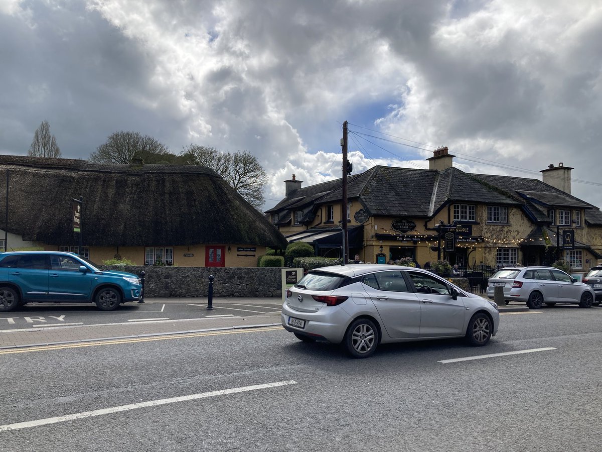 Staying at the excellent <a href="/DunravenArms/">The Dunraven</a> in the hearty of County Limerick. Adare really is such a picturesque town