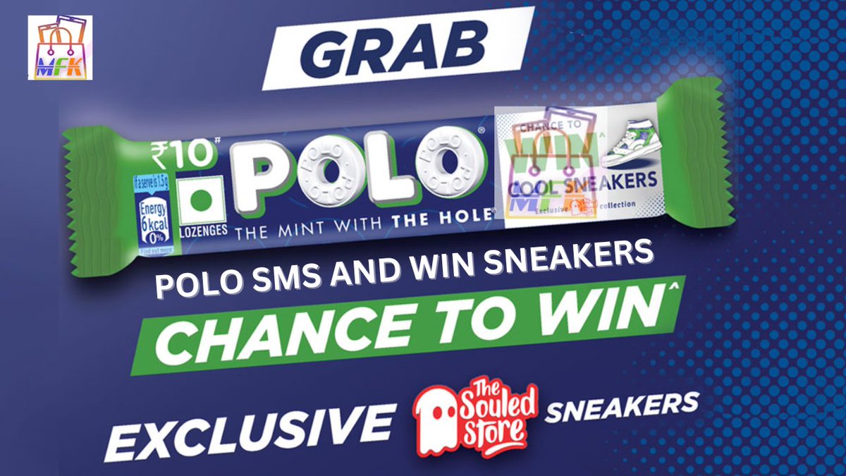 POLO LOT No SMS And Win SNEAKERS Contest #PlayOnMaalFreeKaa And #Win #MaalFreeKaa maalfreekaa.in/2024/03/polo-s… #POLO #POLOContest #POLOSMS #SNEAKERS #Contest #ContestAlert #BuyAndWin #SMSAndWin