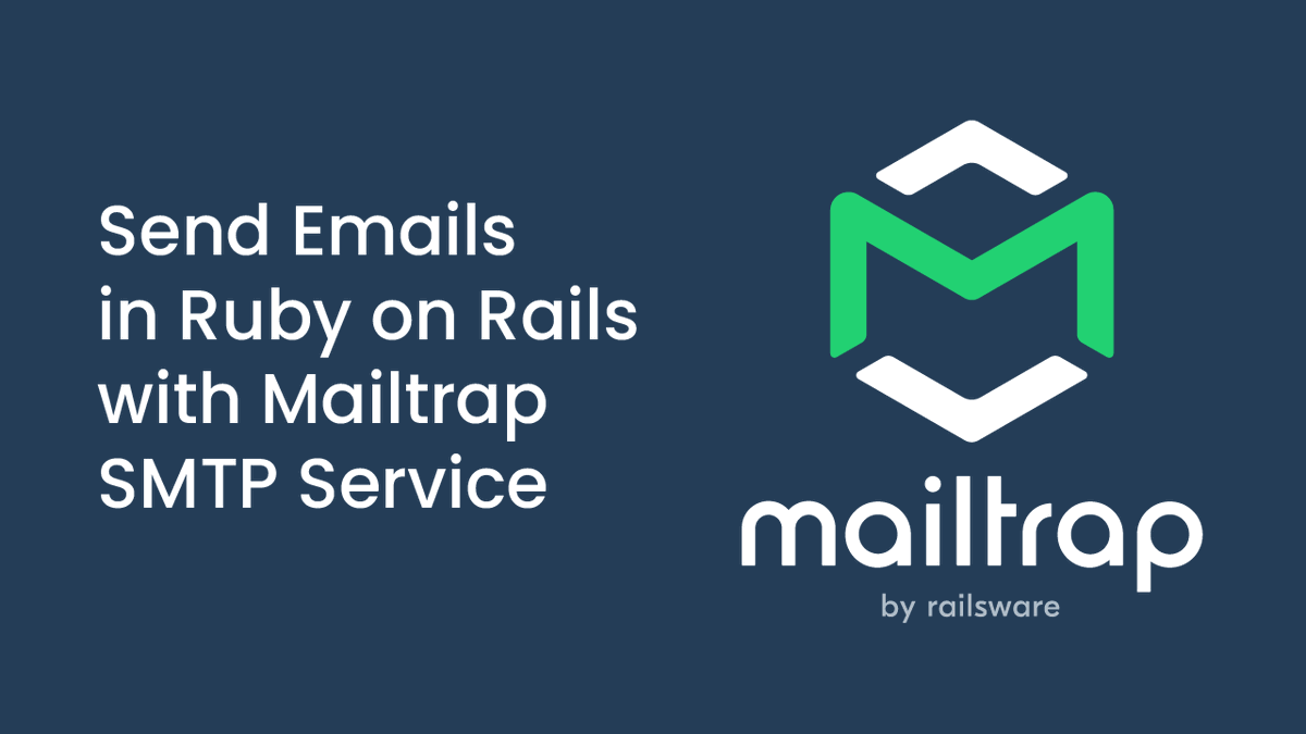 Watch this Mailtrap tutorial to learn how to start sending emails from your Ruby on Rails project with Mailtrap SMTP. 👇 youtube.com/watch?v=bDUjDu…