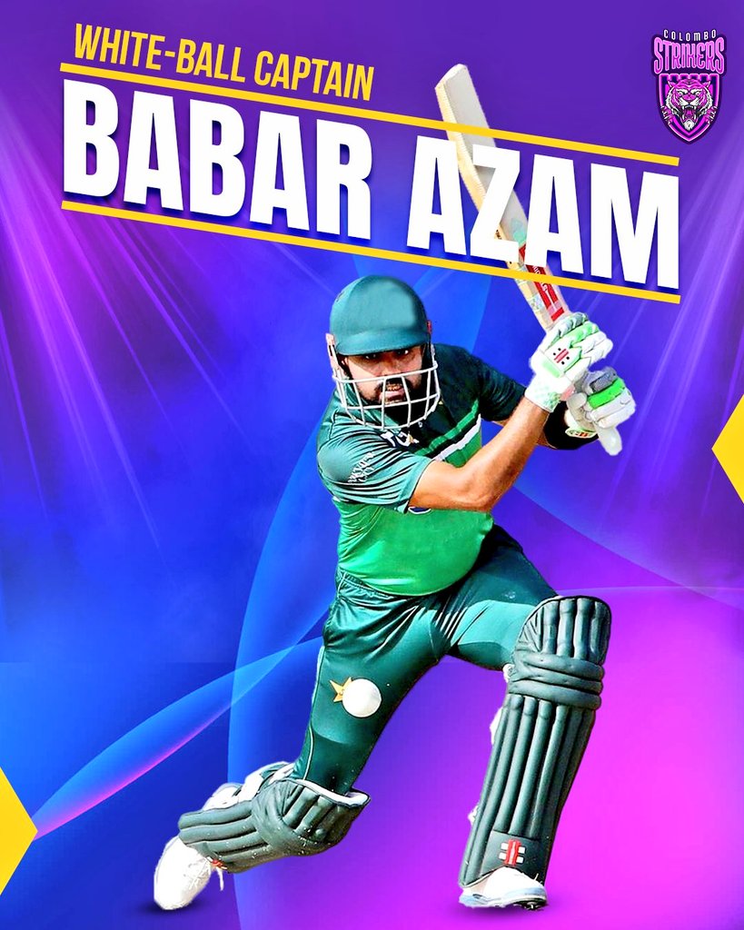The @ColomboStrikers posted  for 
babar Azam 
#BabarAzam𓃵 #BabarAzam