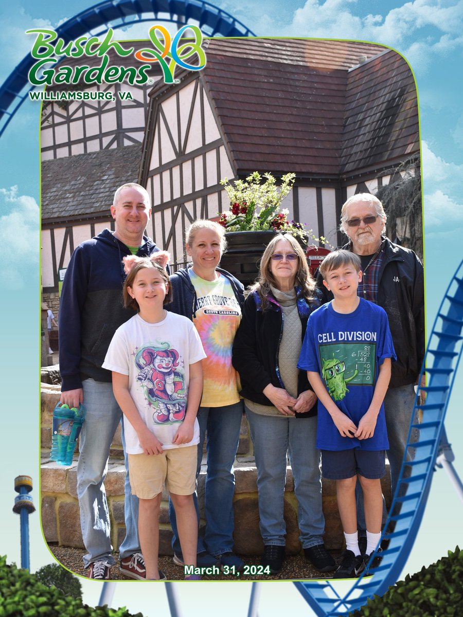 A busy weekend of hockey games, Historic Jamestowne, and Busch Gardens!
