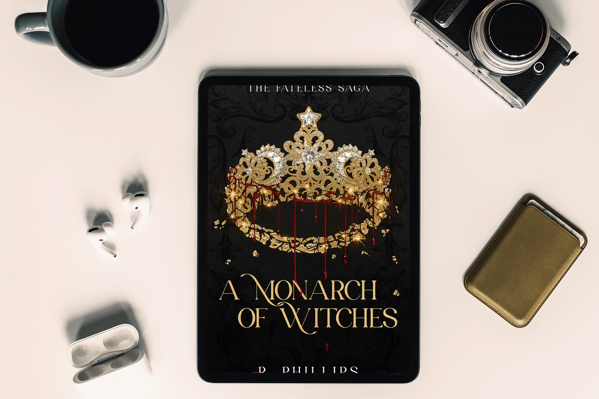 ckbookcovers's tweet photo. NEW DESIGN! 

A MONARCH OF WITCHES, by R. Phillips. Out May 1st, preorder: https://t.co/M5Y6HnAzK3

I'm booking cover designs for the next two months. Check out my portfolio https://t.co/SRK7XdDtsI and reach out. DM or email: contact@ckbookcoverdesigns.com 

#bookcoverdesign https://t.co/eoXOz8XLHg
