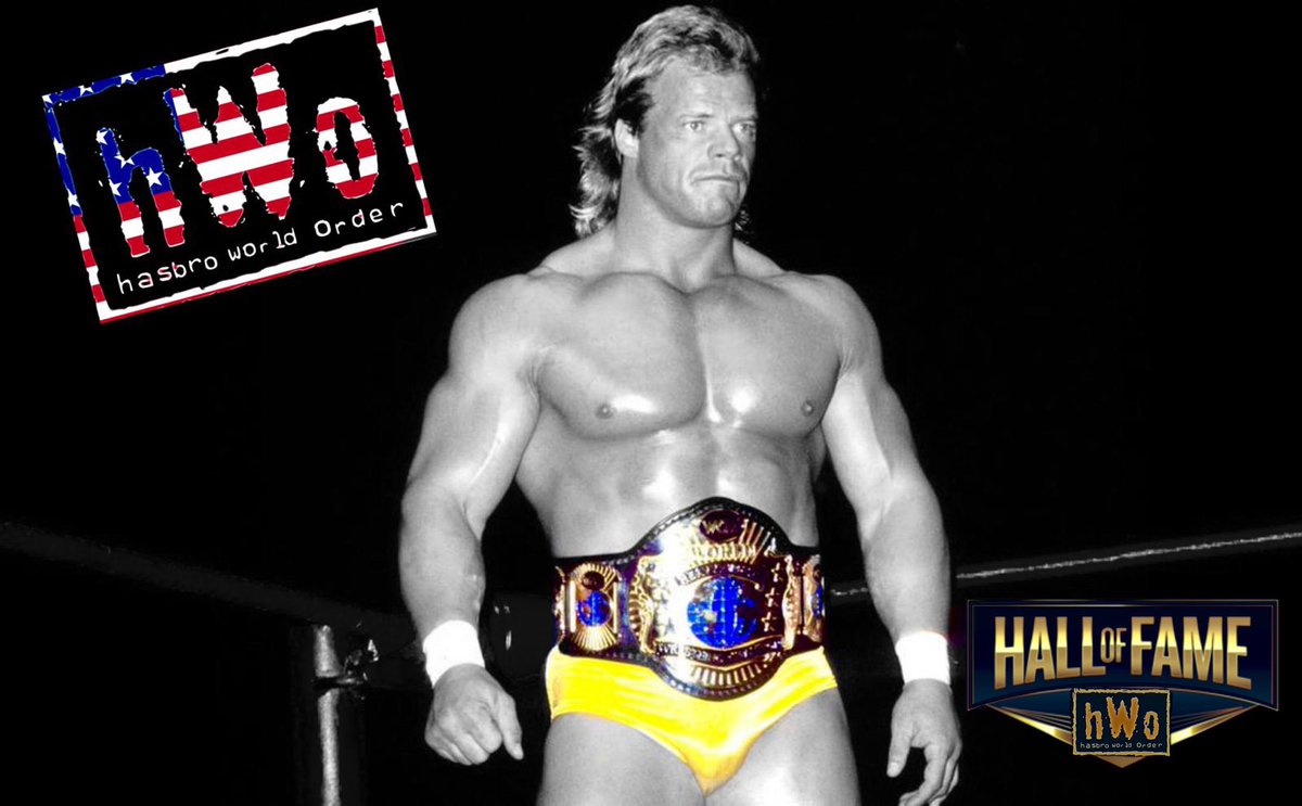 🌟⭐️🌟 #hWoHOF 🌟⭐️🌟 The #hWo welcomes @GenuineLexLuger into the #HasbroWorldOrder HOF We thank Lex for his interaction over the years on social media & acknowledge his legendary career We hope to see Lex inducted into the #WWEHOF one day too #hWo #WrestleMania