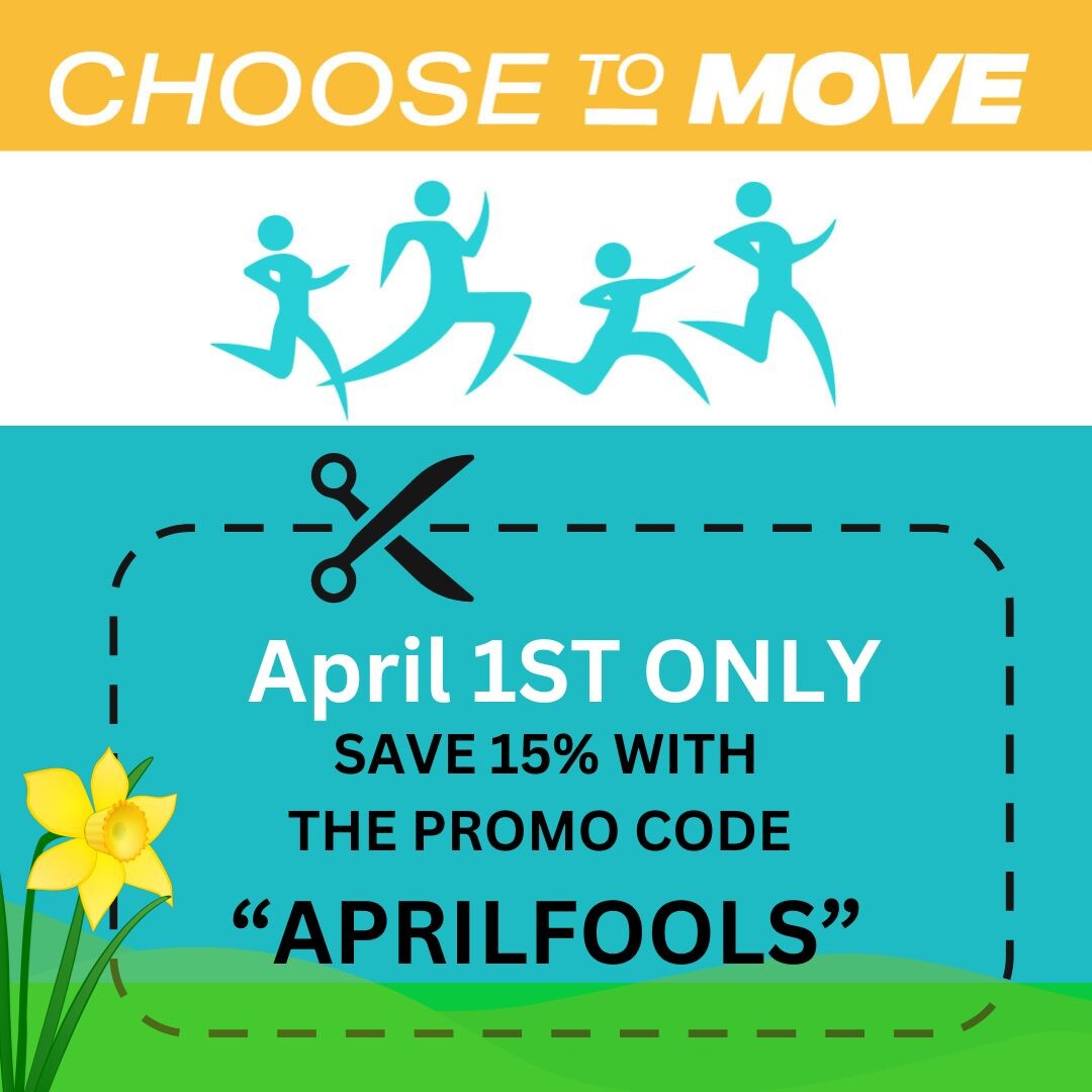 This is NOT a Joke! This April Fool's Day, we aren't joking when we offer our next CTM promo.  Enter APRILFOOLS to receive 15% off your race registration on April 1st ONLY.  Be sure to share this special code with your friends and family. indianaparkinson.org/choose-to-move…