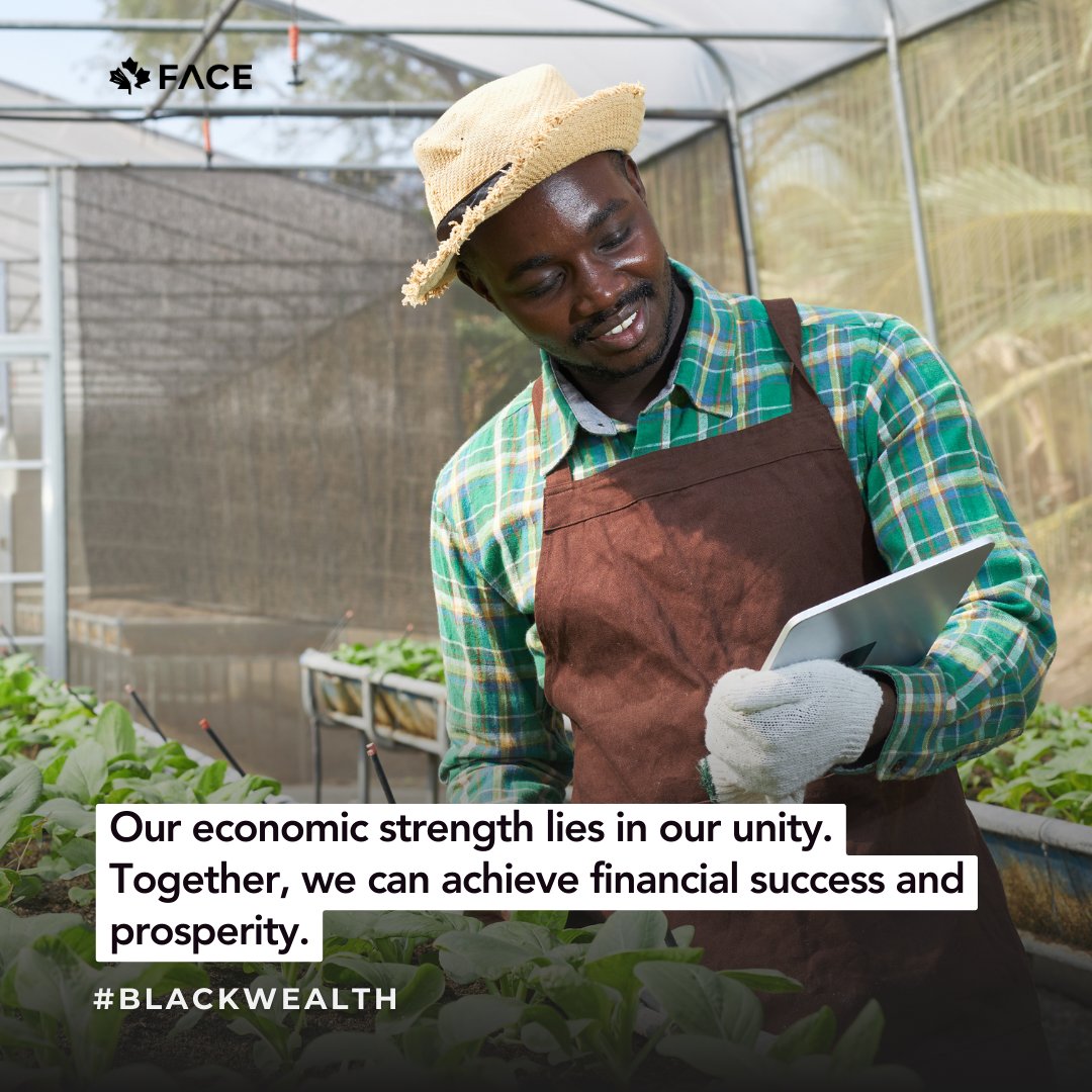 1FaceCoalition's tweet photo. Standing united, Black entrepreneurs in Canada wield extraordinary economic power.

#BlackWealth #Unity #FinancialSuccess #Empowerment #Prosperity #Blackentrepreneurs #Blackbusiness #Entrepreneurship #FACECoalition #1FACE https://t.co/85s69Cq4T2