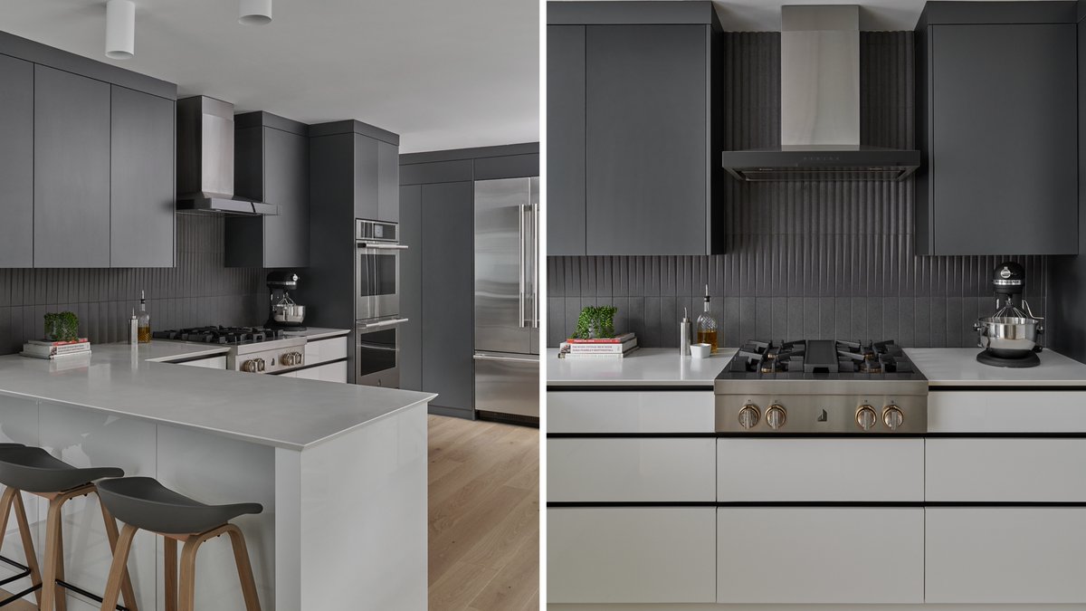 fluxdevca's tweet image. Hardworking and beautiful — how every cooking kitchen should be.🌱

Project Mineola
Design: Fohr Design Studio
Build: @fluxdevca
Photography: Stephani Buchman

#fluxdevca #torontocontractor #torontobuilder #residentialproject #homerenovation #contemporarykitchen #greykitchen