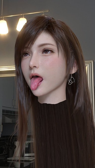 舌出し表情練習👅 