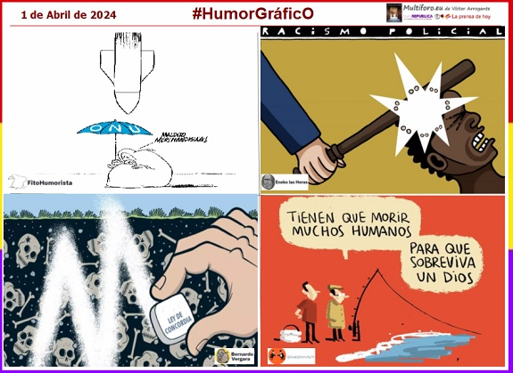 #HumorGráficO @FitoHumorista @EnekoHumor @BeVergara @inakiyfrenchy76 multiforo.eu/Noticias/2024/… #SupertrimestreElectoral #LeyesConcordiaBlanqueanFranquismo #porlaRepública #Abril #República #PrimaveraElectoral #Israel #Gaza #Rusia #Ucrania #AltoElFuego #NoALaGuerra #1deAbril .