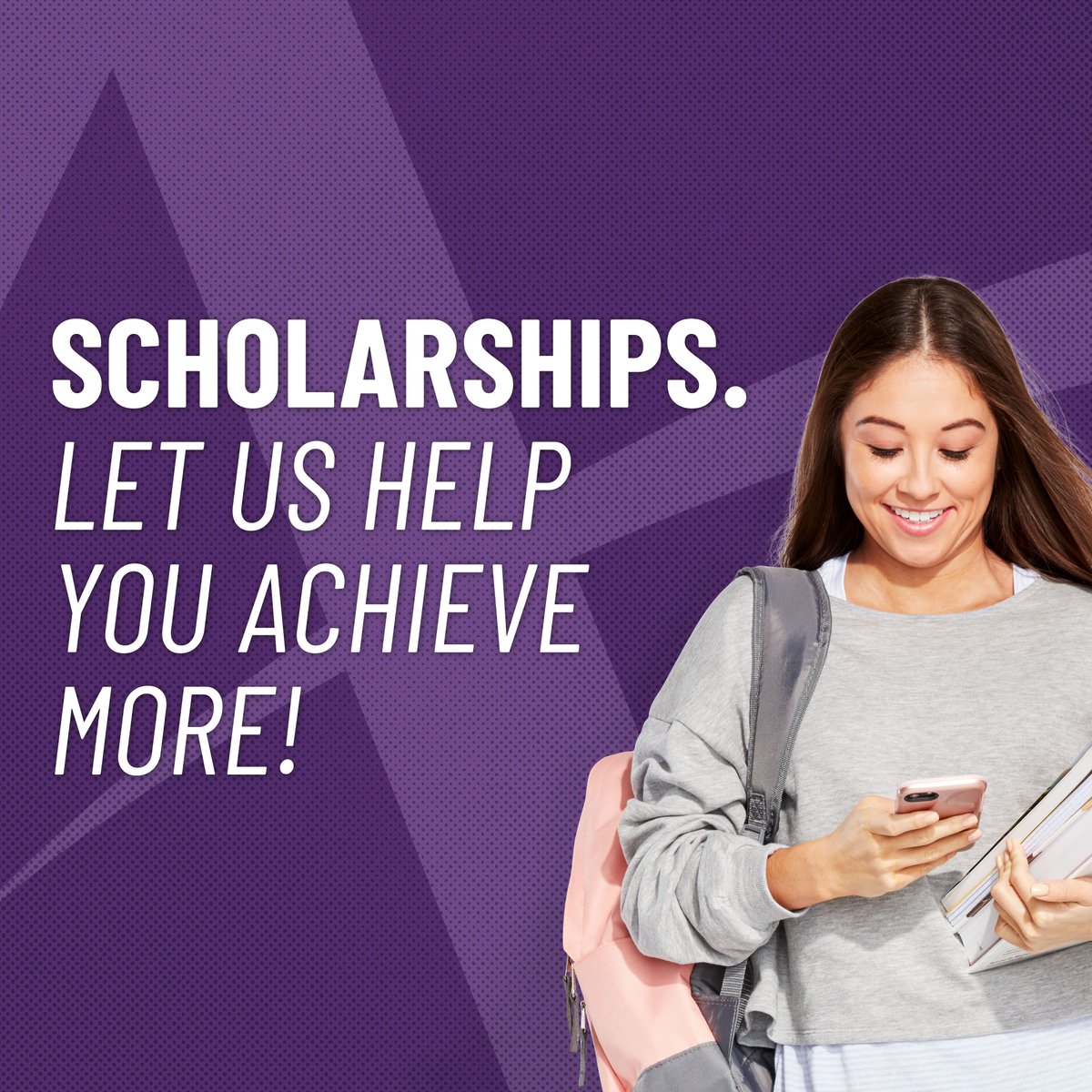 The Affinity Plus Foundation Scholarship Application is now open! Affinity Plus student members in good standing can apply now through May 31 for a $4,000 scholarship for the 2024-2025 academic year. Learn more and apply today at buff.ly/3xkDniY