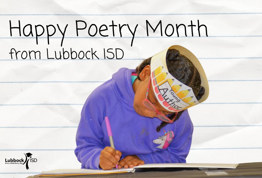 Hardwick_Elem's tweet photo. April is National Poetry Month! https://t.co/V3P6DndpQC