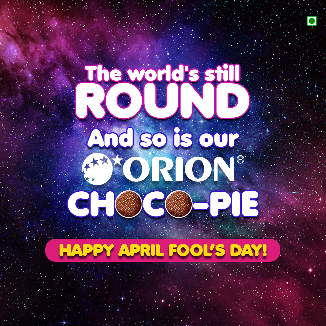 We received so many enquiries for our new-shaped orion CHoco-Pie, that we might consider launching them in the future. But for now, we just got one thing to say. Sorry not sorry! #NewLaunch #NewProductAlert #ChocoPie #OrionChocoPie #Aprilsfools #SorryNotSoSorry