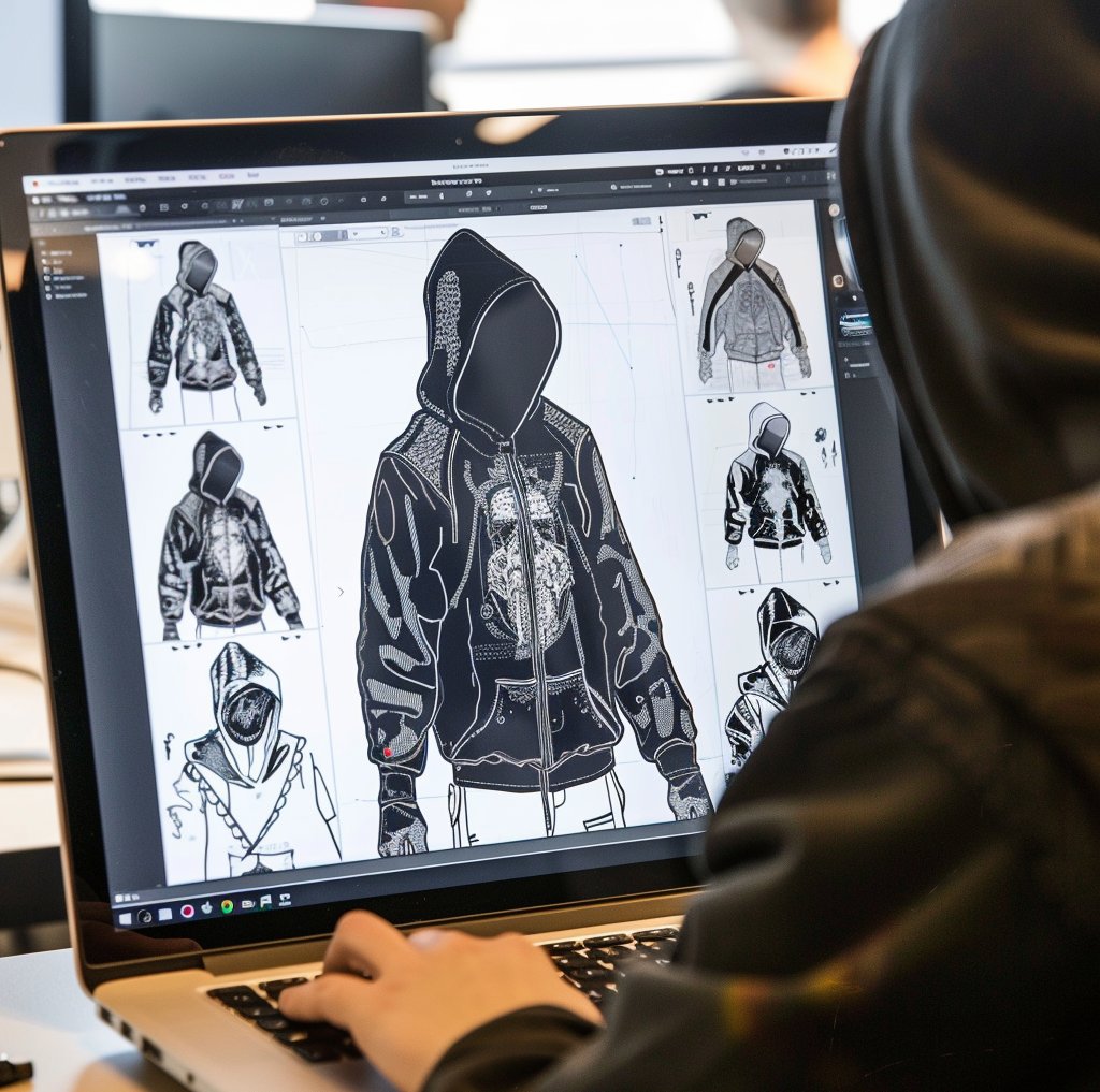 telbises's tweet photo. Behind the seams: Crafting the future of fashion #scifi #hoodie #telbises https://t.co/Ob4l2z9FLL
