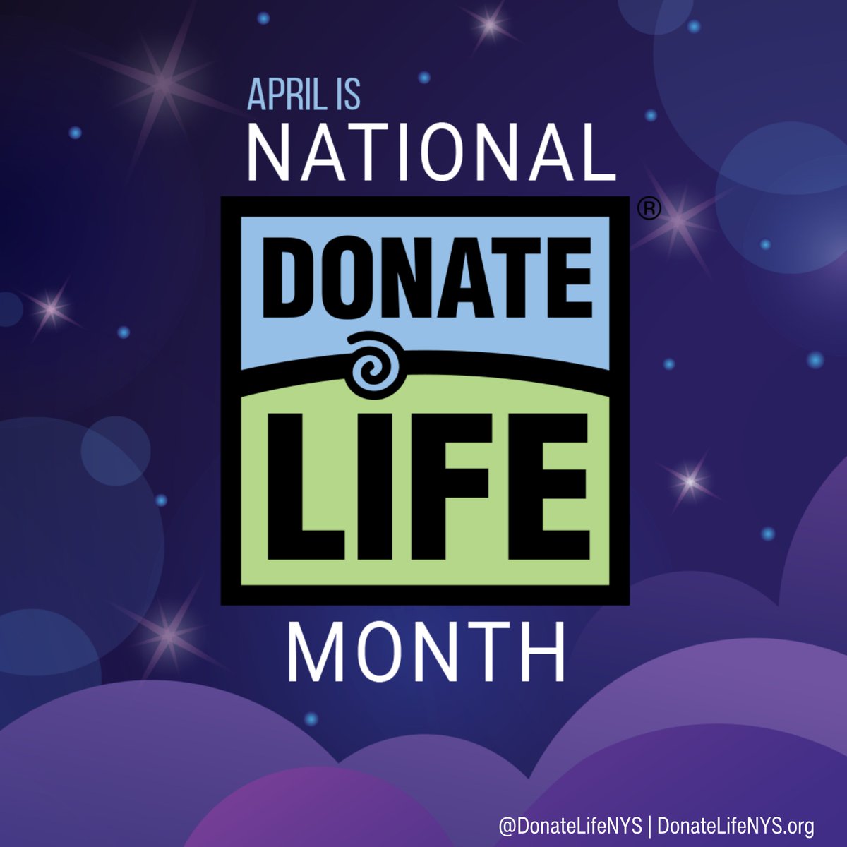 We're joining forces with @DonateLifeNYS to celebrate #DonateLifeMonth Give hope to nearly 8,000 New Yorkers waiting for a lifesaving transplant. Register today as an organ, eye and tissue donor at donatelifenys.org/register. #DonateLifeNYS #DonateLifeMonth #DonateLife