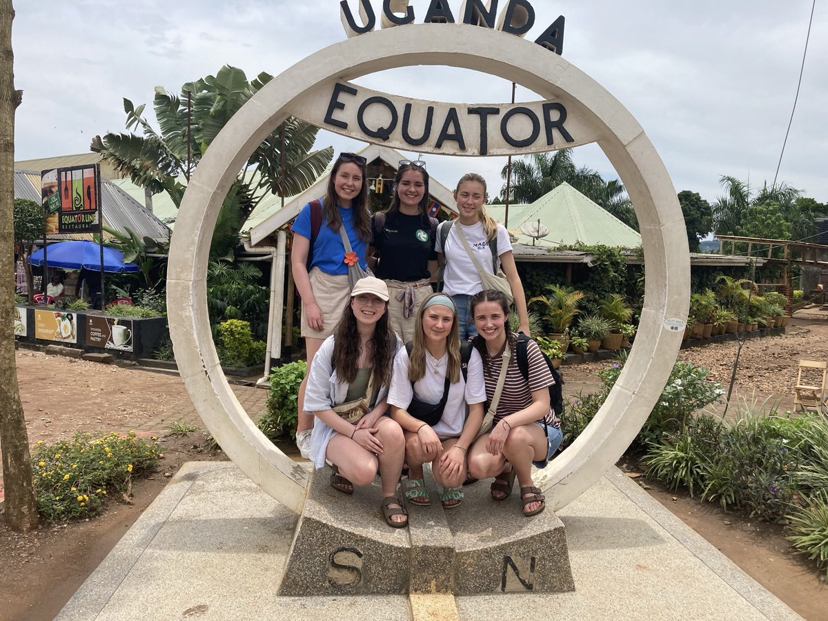 ⁦@stranbelfast⁩ Uganda team arrived safely and enjoyed a wonderful first day at the equator. Excited for all that is still to come.