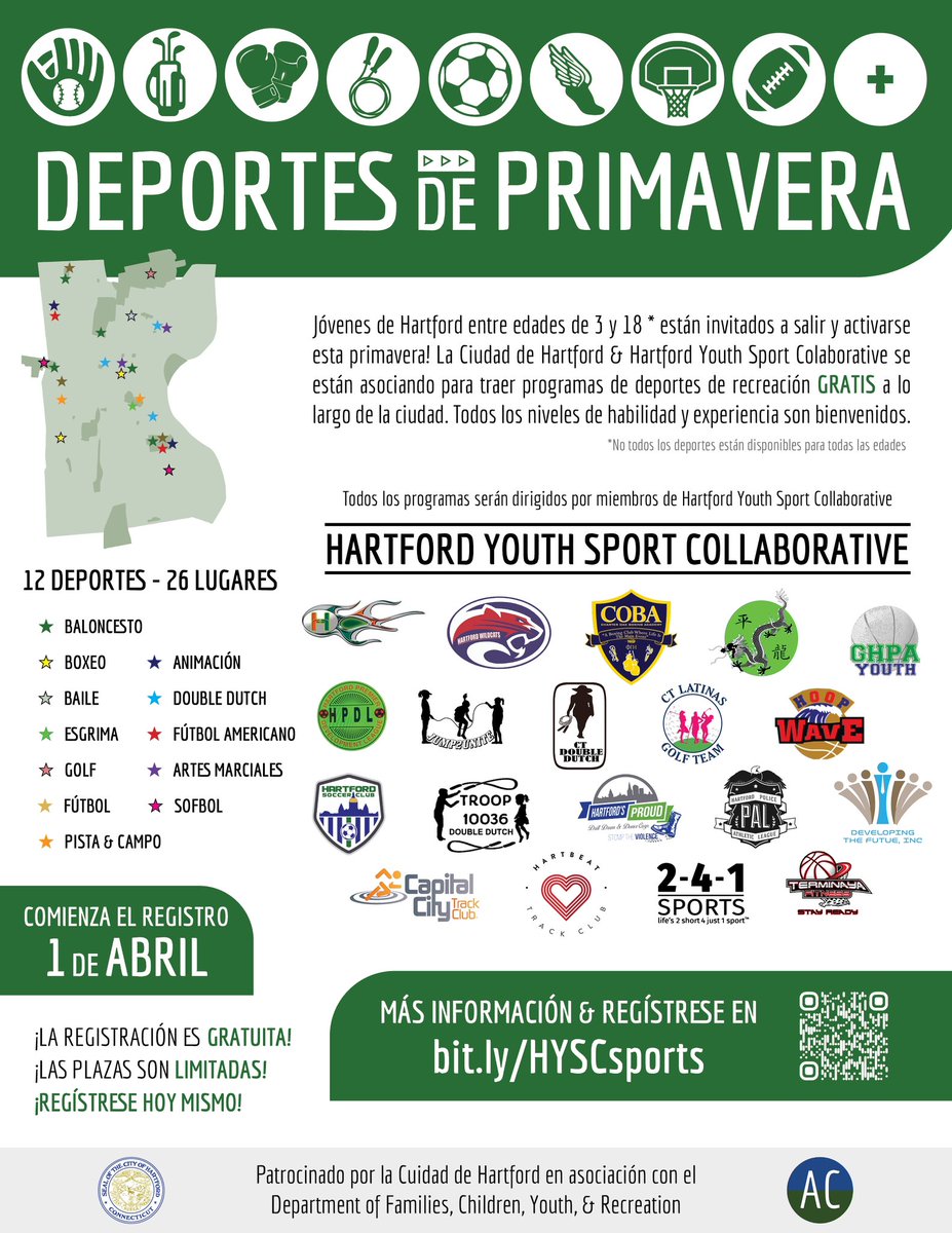 Spring Registration is live 🚨🚨🚨go to activecity.org to register