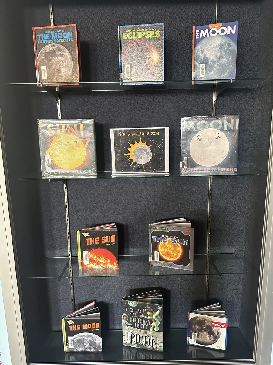 We are just one week away from the solar eclipse! We will be celebrating and learning more about this big event in the @BburgCougars library this week! @IrvingISD @IrvingLibraries