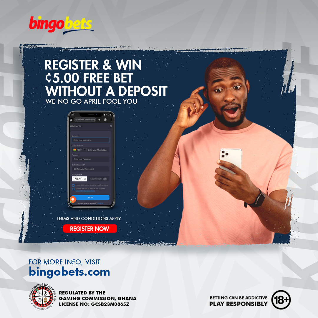 bingobetsgh's tweet photo. Chale, Boys make wild dey claim demma FREE BONUS
What you dey wait for, make you nor lose guard.
Click this link https://t.co/J8NKkm4AZ5  to claim your FREE BONUS.
#EasterFreeBts #Bingobets https://t.co/2uQInru4Lq