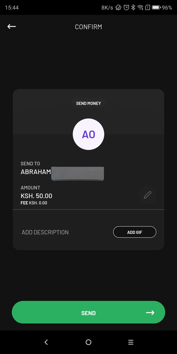 Abrahalm's tweet photo. Good afternoon @SafaricomPLC @Safaricom_Care.

I've removed my sim cards to test something – to see if I can can transact on M-PESA APP without a SIM card.

I'm yet to return the cards to see the transaction message. The app has already deducted the amount and given a code. https://t.co/FxIIEYuu18