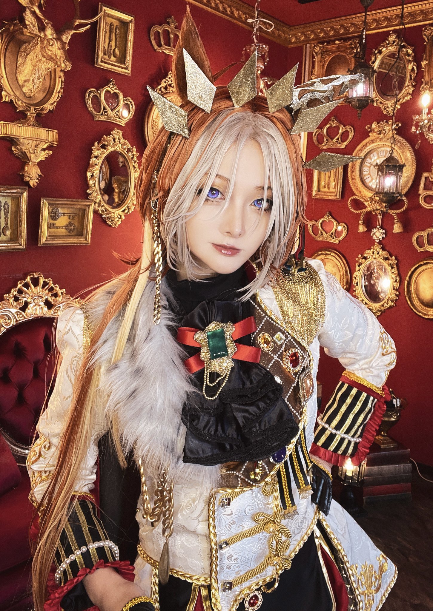 ウマ娘 オルフェーヴル ウィッグ＋髪飾り ウマ娘 オルフェーヴル ウィッグ＋髪飾り Amazon.co.jp: Mange