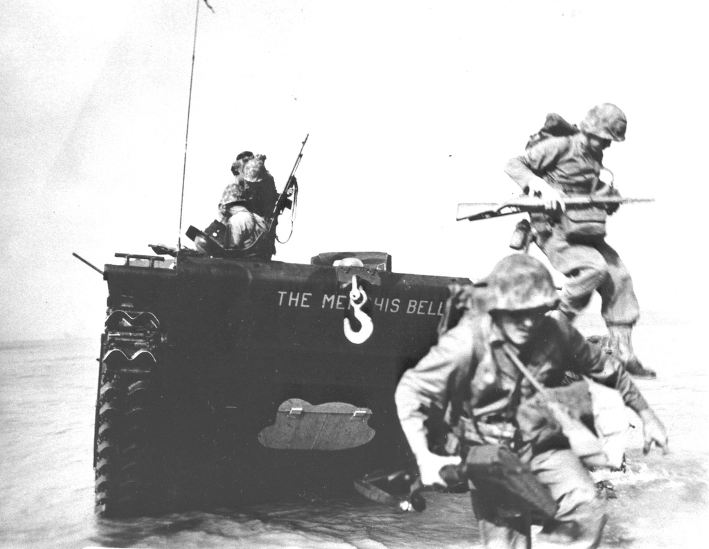 #OTD in 1945, Operation Iceberg, the land invasion of the Battle of Okinawa, begins. Read more on our FB & IG: @usmcmuseum #USMC #USMCMuseum #Marines #SemperFi