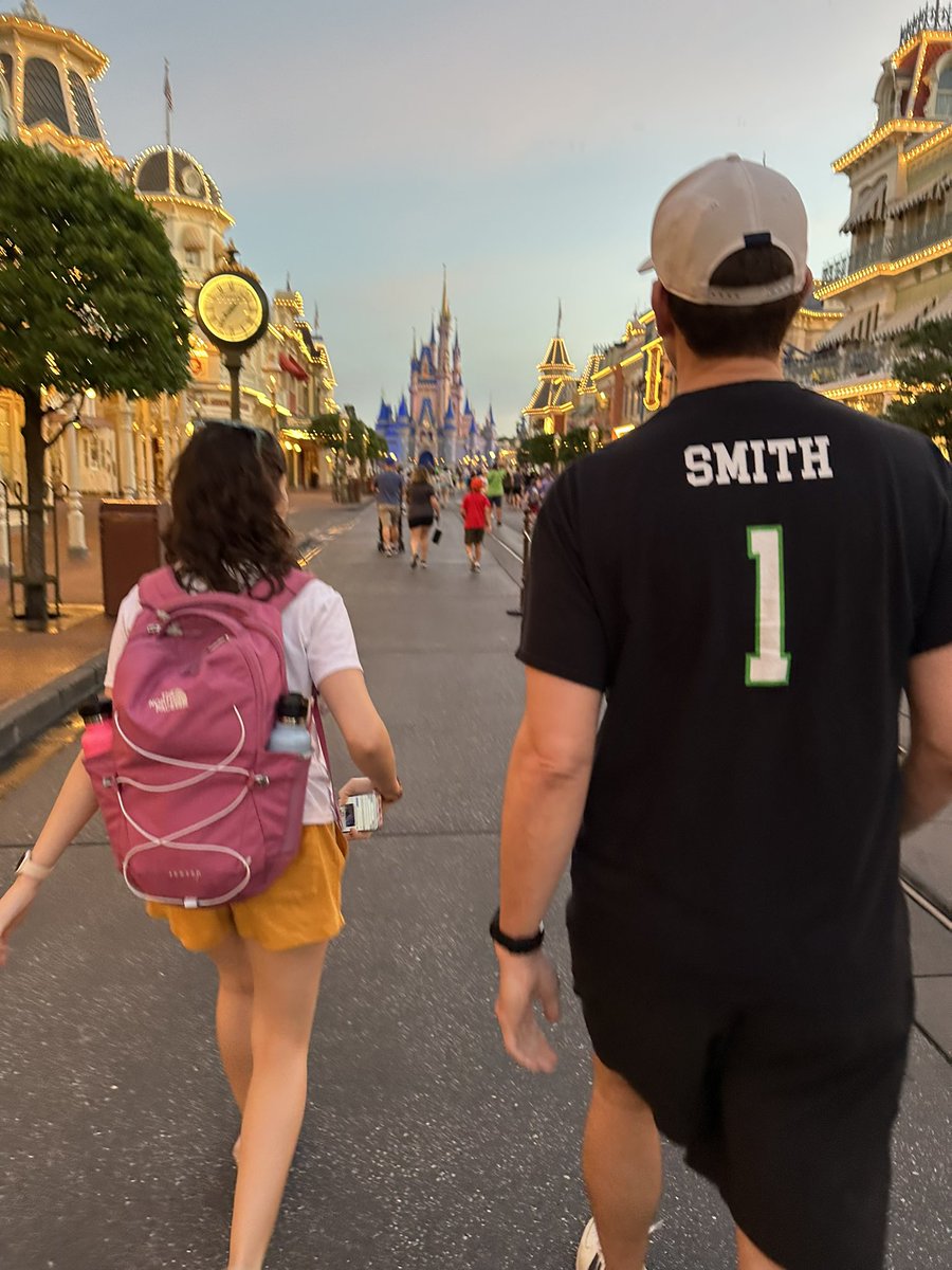 To celebrate <a href="/BoilerBall/">Purdue Men's Basketball</a> first trip to the final four in my lifetime, I took my family to <a href="/WaltDisneyWorld/">Walt Disney World</a>.  Sending good vibes back to you <a href="/3bradensmith/">Braden Smith</a> from the most magical place on earth.  Lock in. Let’s goooooo