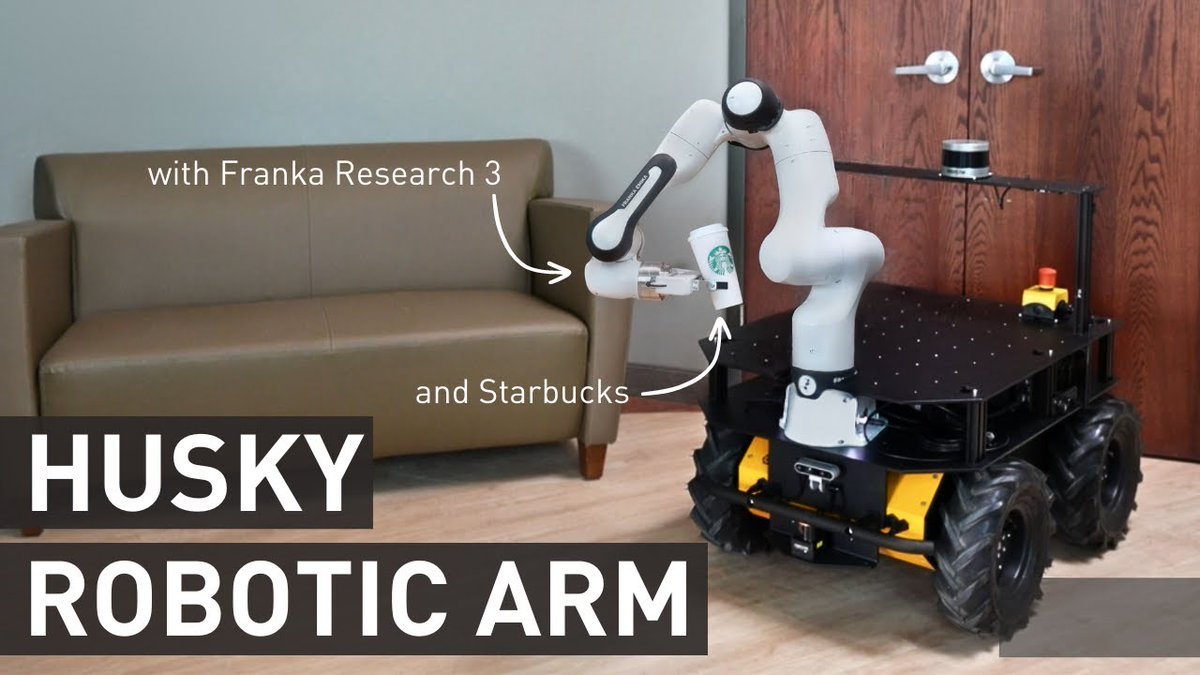 Revisiting an exciting Robot Spotlight that features a Husky equipped with a Franka Research 3 and our IndoorNav Autonomy Software! Watch now to learn more about this integration! bit.ly/41VKJ6H