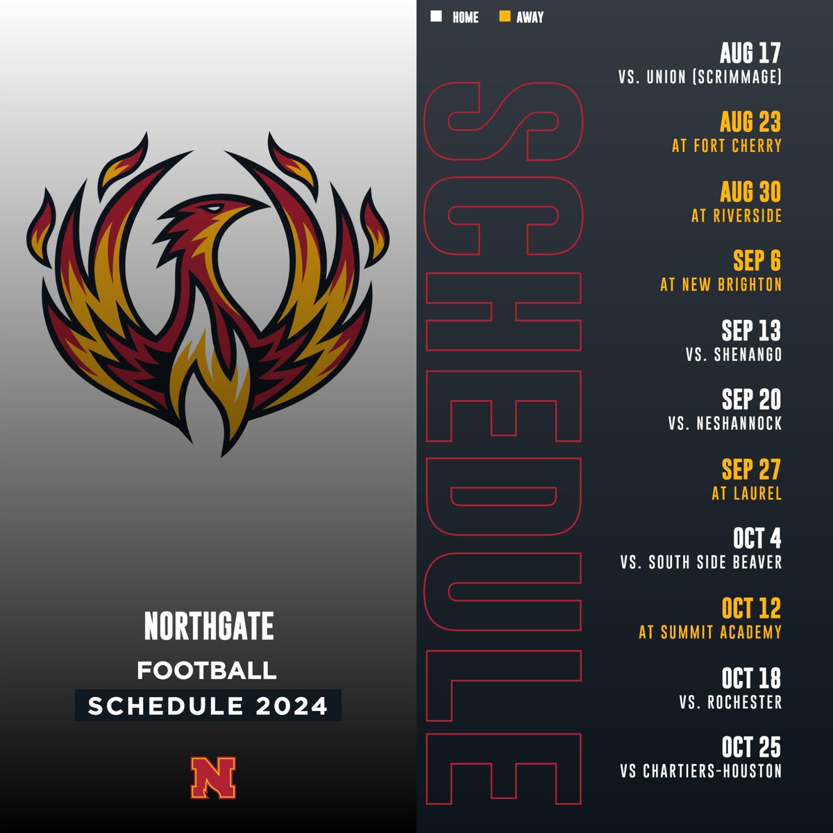 Full 2024 schedule! #forgedinfire #inam #respecttheprocess