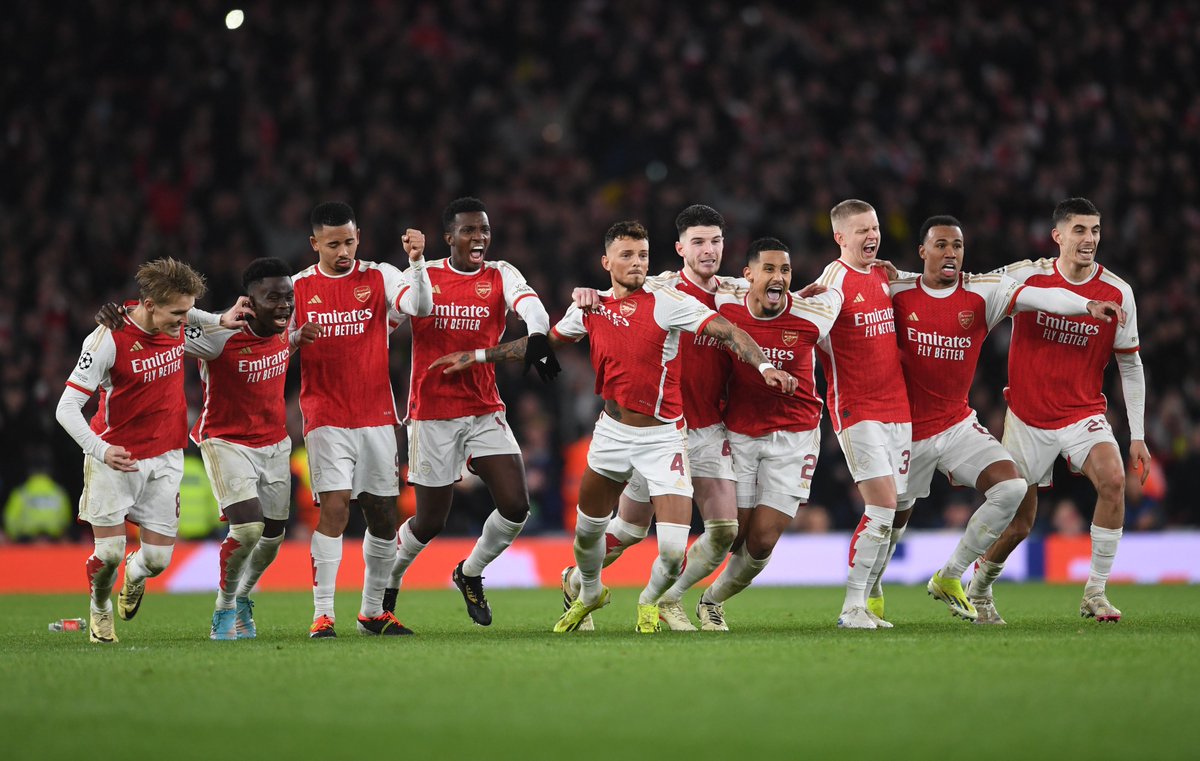 Arsenal's tweet photo. March at The Arsenal 🗓️

1. Reaching the Champions League quarter-finals and winning our seventh Conti Cup 🏆 https://t.co/4c02ib0vJh