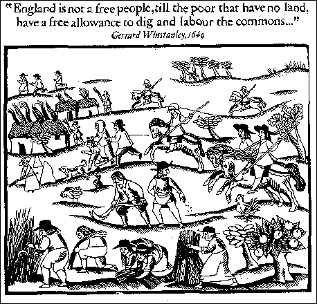 #OtD 1 Apr 1649 the Diggers, a group of Protestant radicals, occupied St George's Hill in Surrey, UK, and began tilling the land collectively. The Diggers advocated a kind of proto-communism based on direct action, common ownership and the end of hierarchy stories.workingclasshistory.com/article/8025/t…