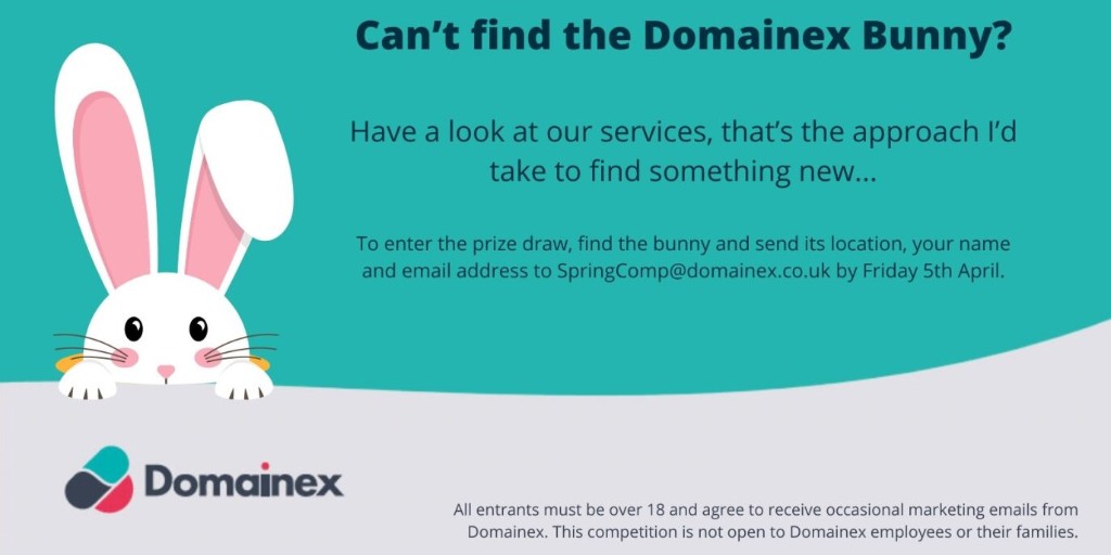 Need a clue to find our bunny? Take a look at our services and find an approach we’d recommend to accelerate your drug discovery project… #HappyEaster #DrugDiscovery #BunnyDiscovery domainex.co.uk