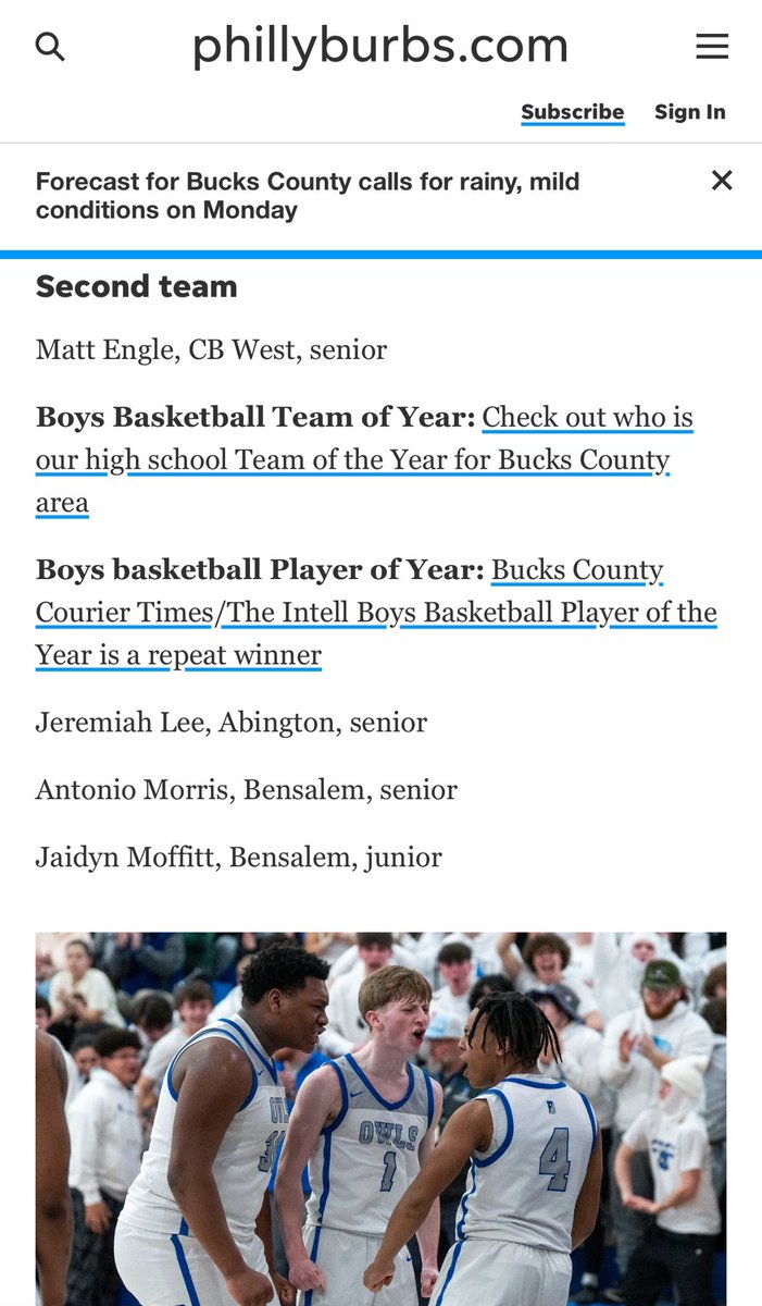 BHS Owls Bball tweet media