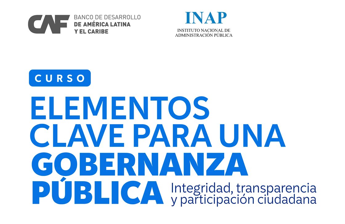 ¡Transforma la gobernanza pública y sé parte del cambio! 🌟 @AgendaCAF y el @INAP_ES 🇪🇸 te invitan al curso Elementos clave para una gobernanza pública, donde aprenderás sobre integridad pública, transparencia y participación ciudadana. Inicia el 13 de mayo de 2024 y, en 48 días…