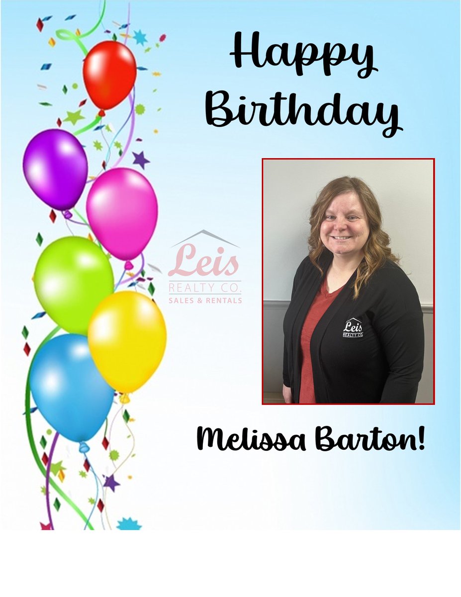 Sending warm wishes to Office Manager, Melissa on her special day! 🎊 May your birthday be filled with joy, laughter, and unforgettable moments! 🎁🥳