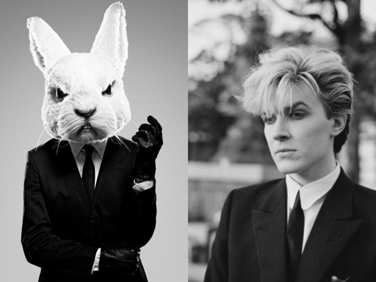 StarlightElisa's tweet image. 🐇 Reminds me of ... 🤨🤍😉🐰 #davidsylvian #EasterBunny