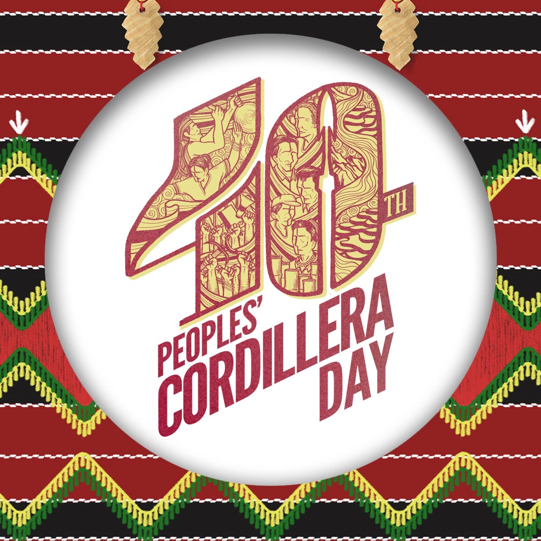 We from TAKDER are one with the Cordillera peoples in commemorating the 40th Peoples' Cordillera Day. We join the call in taking up the courage to advance our long and valiant history of struggle for land, life, and honor! #CD40Ph #DefendCordilleraPH #CordiCouragePH