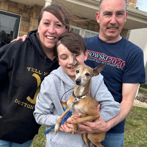 SaveASighthound's tweet photo. Brady is adopted! https://t.co/Ndtc1Qc7ij
