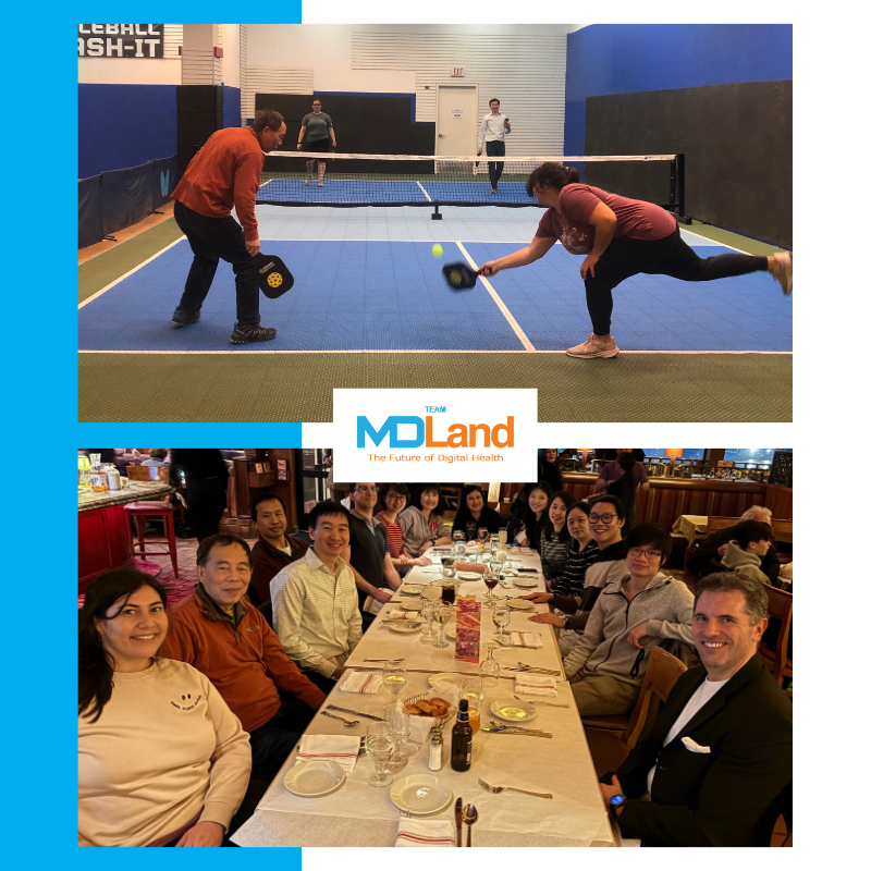 md_mdland's tweet photo. Last week, #teammdland met to discuss company initiatives and come together as a team. Nothing beats face-to-face collaboration. We’re making things happen! #teammdland #futureofdigitalhealthcare #goals https://t.co/ZZGgyGJifZ