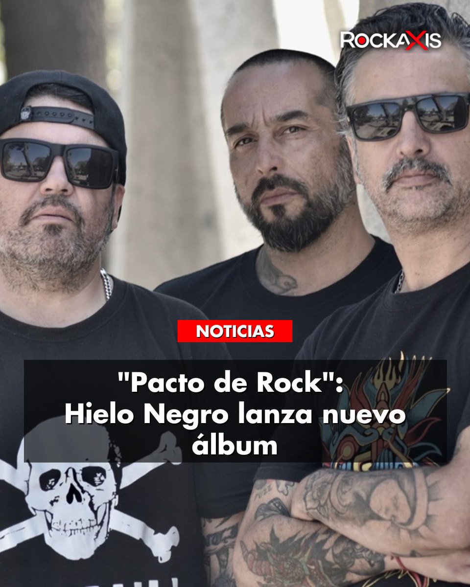 rockaxisoficial's tweet photo. ¡Hielo Negro está de vuelta con "Pacto de Rock"! 🎸🤘
Escucha su nuevo álbum ahora en nuestra web.👉🏼https://t.co/czuF8N7v2R
#Rockaxis #HieloNegro #PactodeRock #RockChileno 🎶🔥 https://t.co/m937WDZXh1