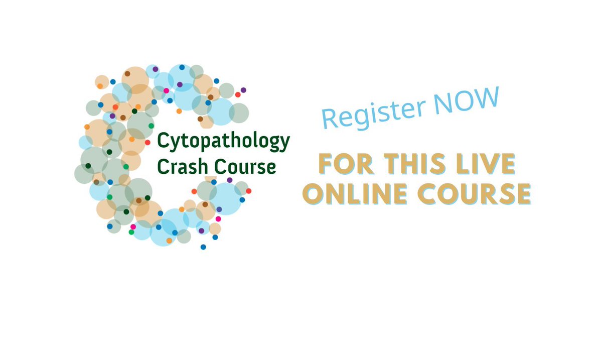 cytopathology's tweet photo. Don't miss this LIVE online course, April 6 &amp; 7!
Cytopathology Crash Course,  this course provides a high-yield review of cytopathology morphology.  Learn more about this exciting course 
Registration deadline April 2nd
For speakers and registration https://t.co/K7Vkd4nZ4S 
#cyto https://t.co/OsRCWKQhdl