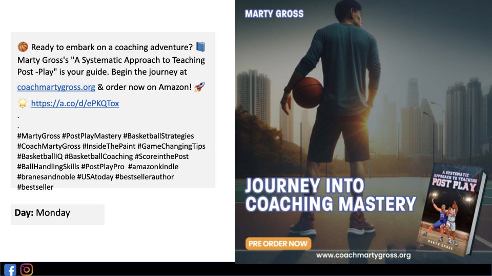 This isn't just about playing basketball—it's about dominating the court. Discover the mental and physical attributes that make a player truly unstoppable in the post. From heart and head to hands, feet, and shooting, this book covers it all.
Are you ready to transform your