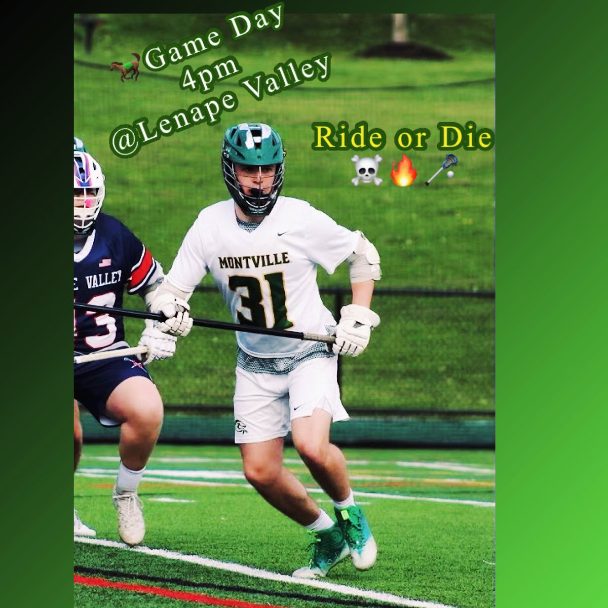 🐎Game Day!! Away @ Lenape Valley 4pm- Let’s Go - Ride or Die ☠️🔥🥍 @MTHSStampede @MustangsMTHS @MTHSAthBoosters @bigstatesports @MikeKinneyHS @MikeGurnis @MontvilleTAP @MontvilleTAP