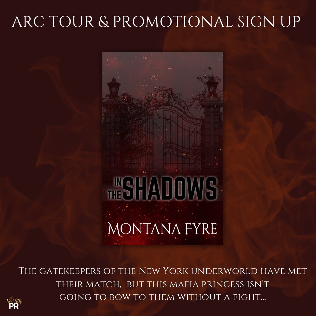 𝐃𝐀𝐑𝐊 𝐖𝐇𝐘 𝐂𝐇𝐎𝐎𝐒𝐄 𝐑𝐎𝐌𝐀𝐍𝐂𝐄 𝐋𝐎𝐕𝐄𝐑𝐒!
#InTheShadows @montanafyre
Genre: #DarkRomance #WhyChoose
Cover Reveal: 5.8
Releasing 5.31
#SignUp  bit.ly/InTheShadowsRe…
#HostedBy @TheNextStepPR
Learn more at thenextsteppr.com